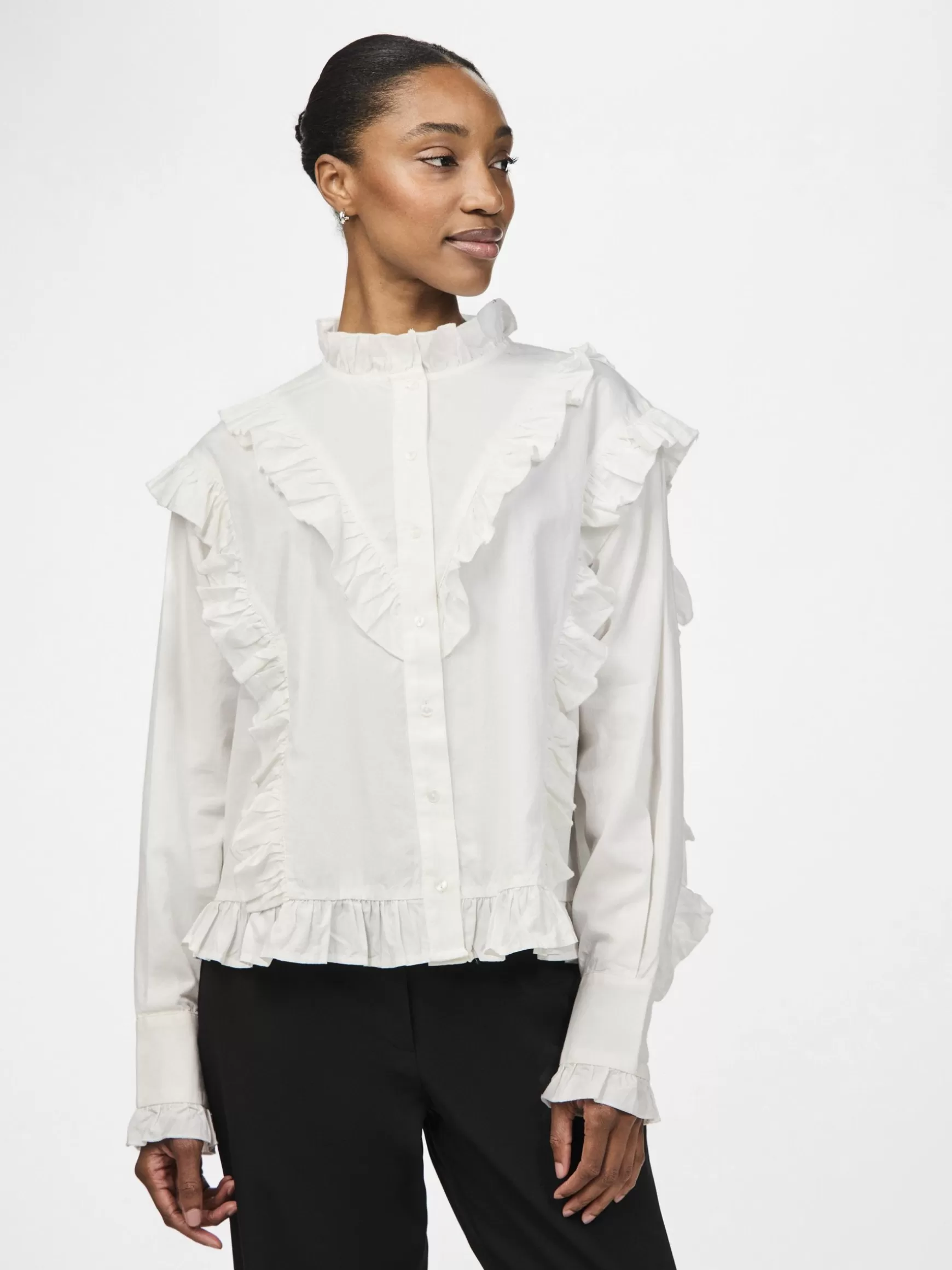 Best YAS COTCO SKJORTE StarWhite