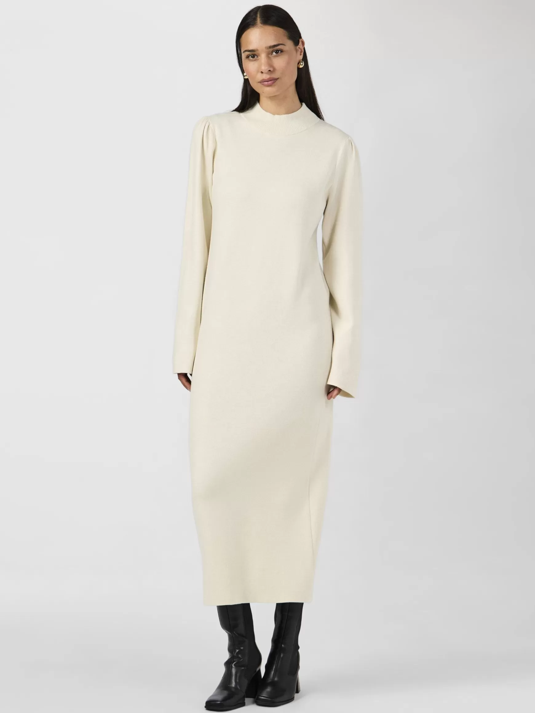 Clearance YAS FONNY STRIKKET KJOLE Birch