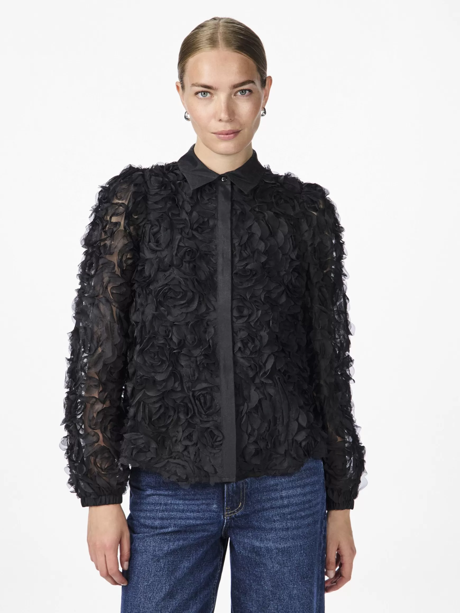 Best Sale YAS ROSO SKJORTE Black